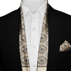 ORBITA MEN SCARF AND POCKET SQUARE SET – PREMIUM COLLECTION