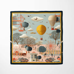 TROPICAL BLUSH HARMONYM SILK BANDANA