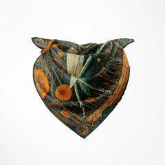 THE MANTIS SERENADE SILK BANDANA