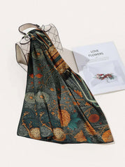 THE MANTIS SERENADE SILK HEAD SCARF