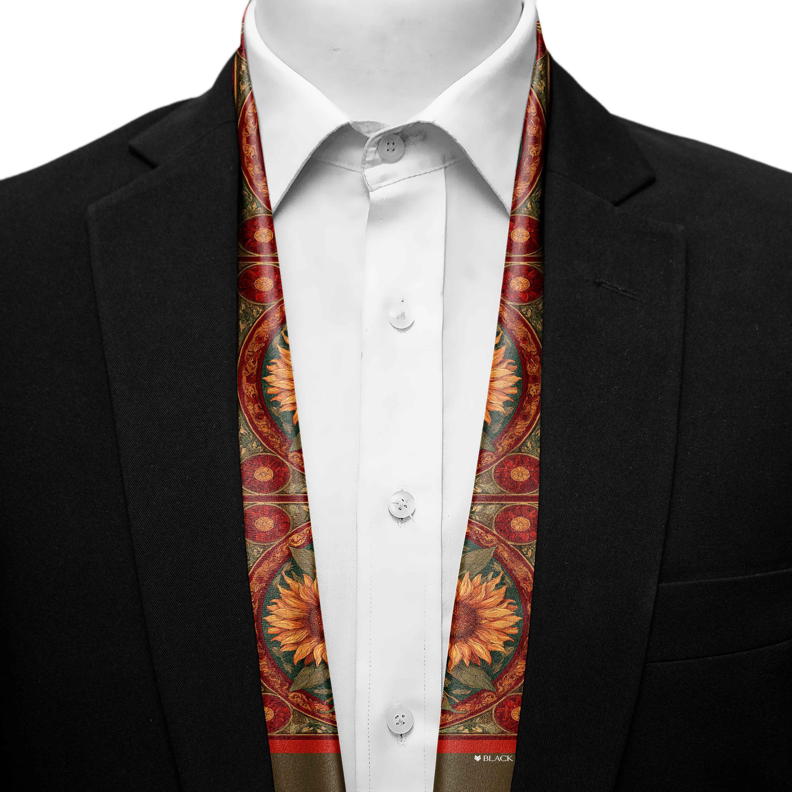 SOLARIS SILK MEN SCARF - PREMIUM COLLECTION SOLARIS SILK MEN SCARF - PREMIUM COLLECTION
