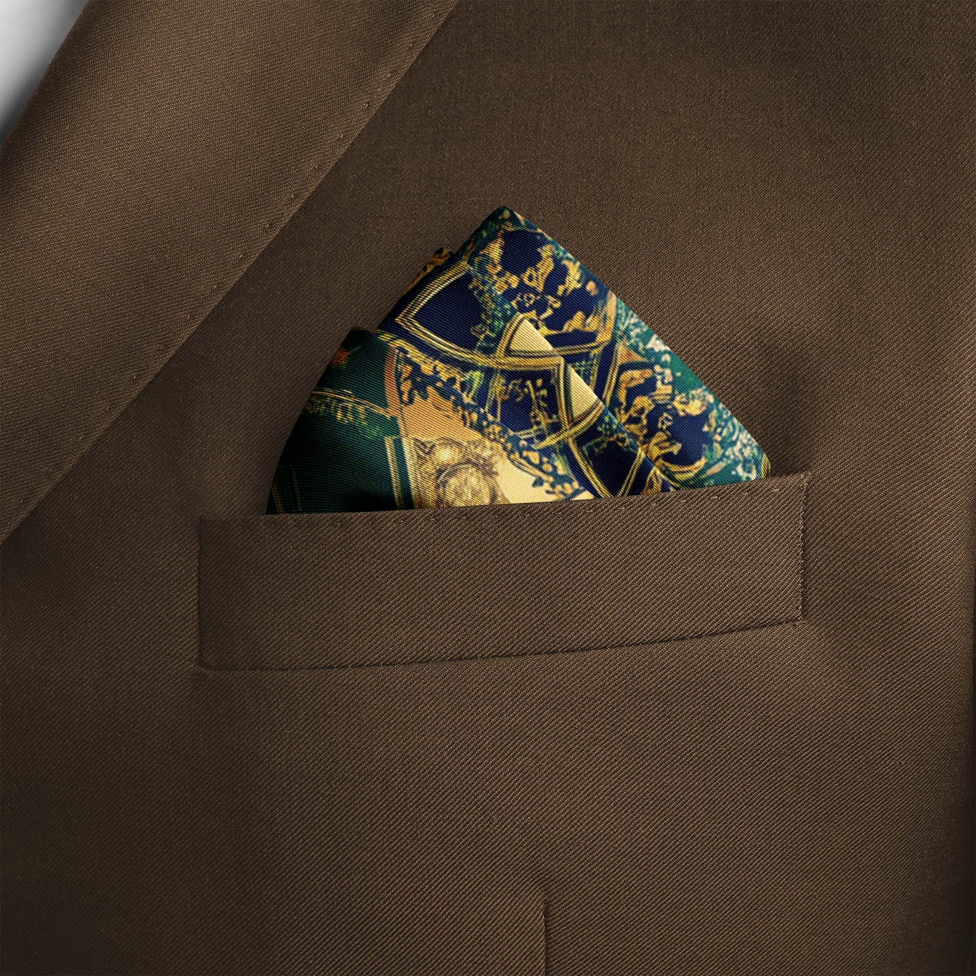 VERCASE SILK POCKET SQUARE VERCASE SILK POCKET SQUARE