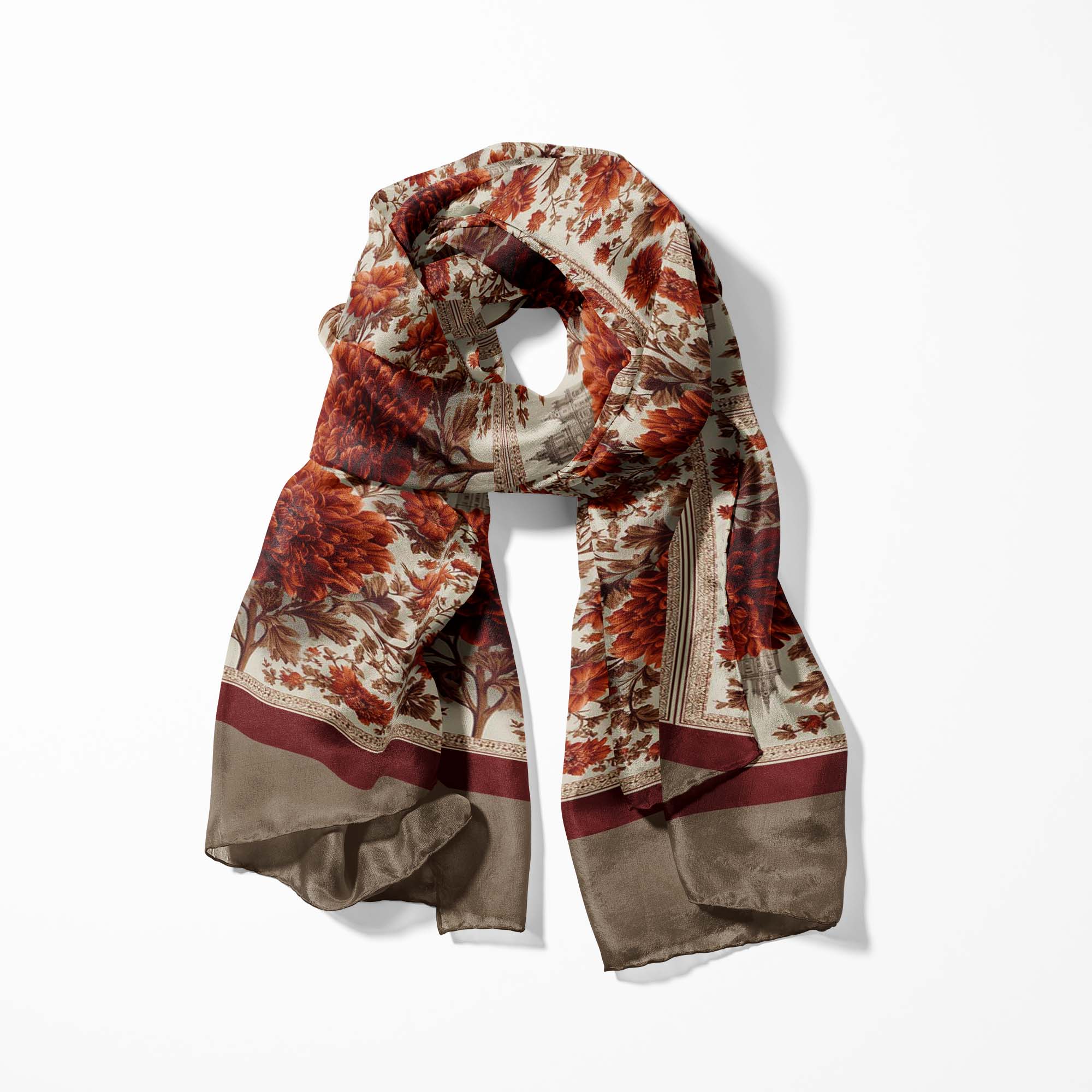 AMARANTH MEN SCARF AND POCKET SQUARE SET – PREMIUM COLLECTION AMARANTH MEN SCARF AND POCKET SQUARE SET – PREMIUM COLLECTION
