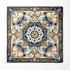 FLORAL SPRING SILK POCKET SQUARE