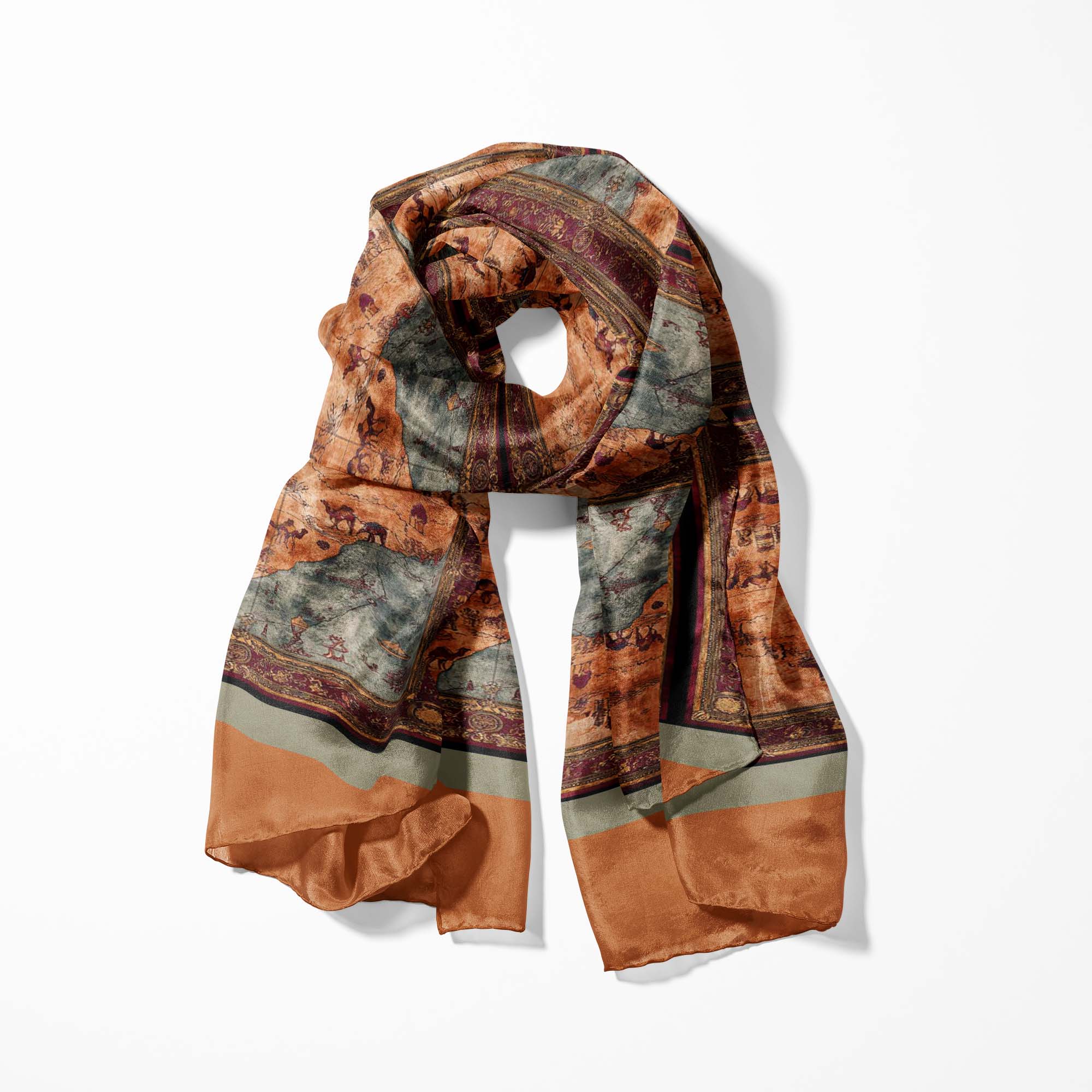 CARAVANA MEN SCARF AND POCKET SQUARE SET – PREMIUM COLLECTION CARAVANA MEN SCARF AND POCKET SQUARE SET – PREMIUM COLLECTION