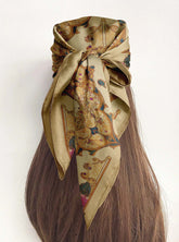 ZEENAT SILK HEAD SCARF