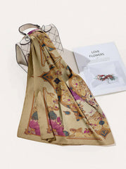 ZEENAT SILK HEAD SCARF