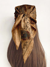 ARCANE COSMOGRAPHY SILK HEAD SCARF