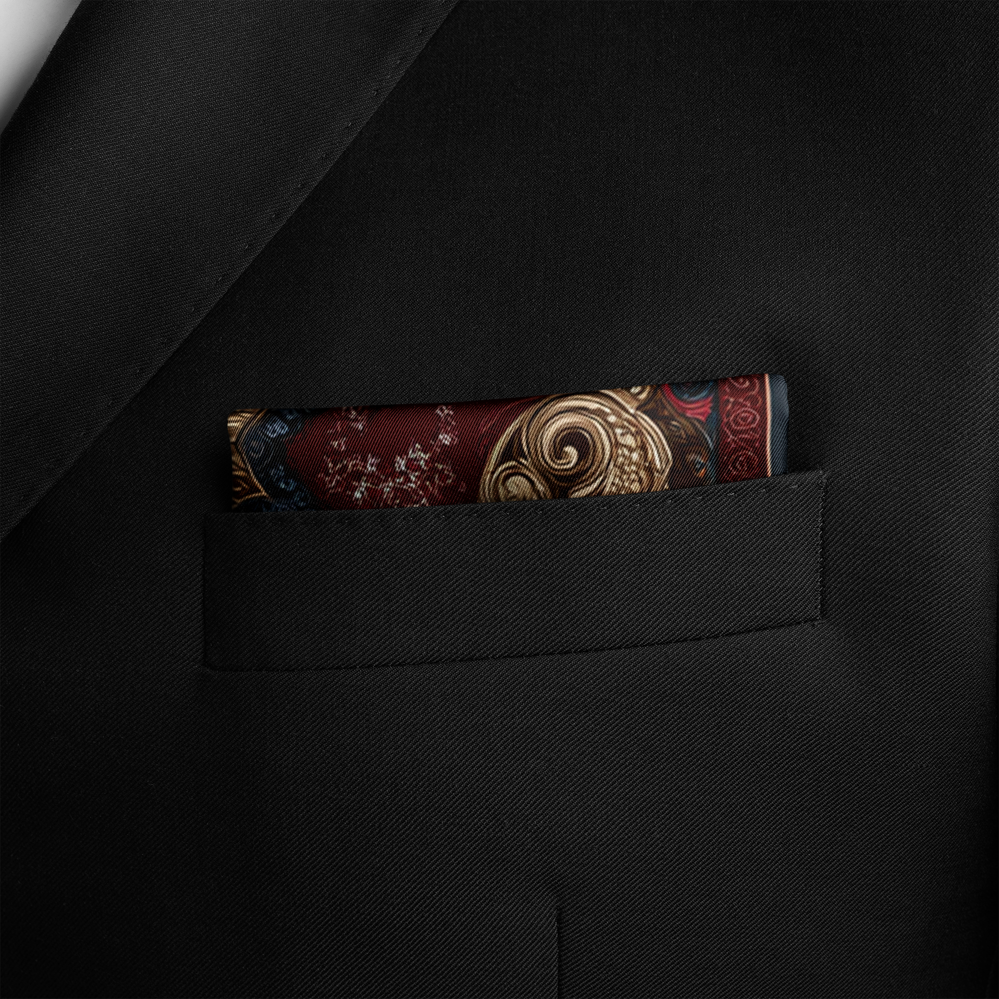 SOLARE SILK POCKET SQUARE SOLARE SILK POCKET SQUARE