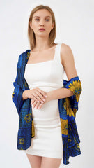 SOLARA SILK LONG LADIES SCARF