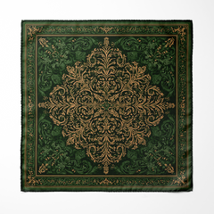 EMERALDINE SILK ASCOT - PREMIUM COLLECTION