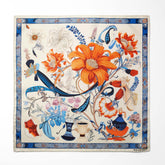 SAM WILDE SILK POCKET SQUARE