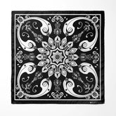 BEED DESIGN SILK POCKET SQUARE