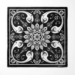 BEED DESIGN SILK POCKET SQUARE