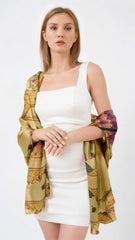 ZEENAT SILK LONG LADIES SCARF