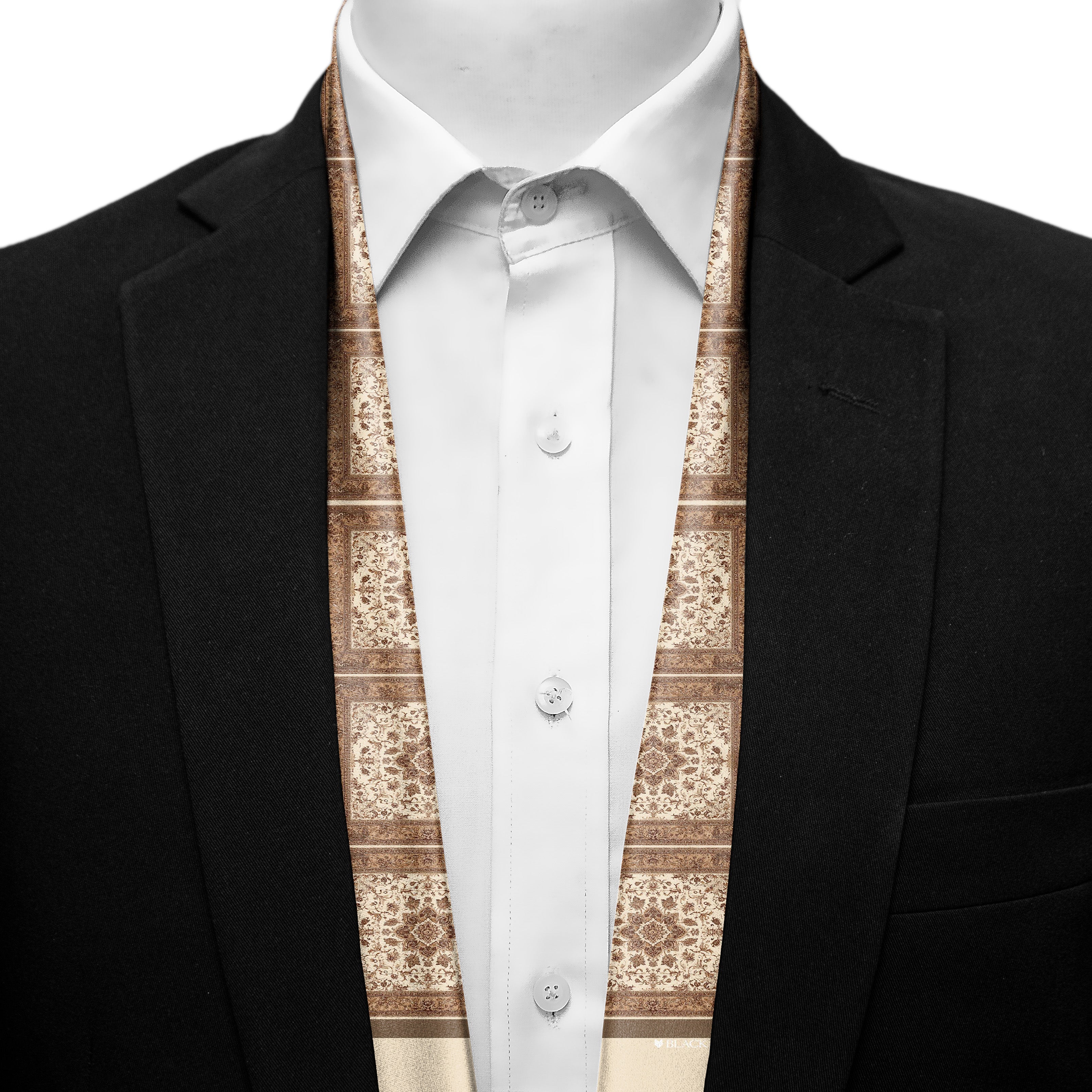 SIENNA SILK MEN SCARF - PREMIUM COLLECTION SIENNA SILK MEN SCARF - PREMIUM COLLECTION