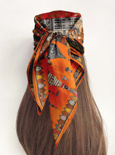 METROPOLIA SILK HEAD SCARF