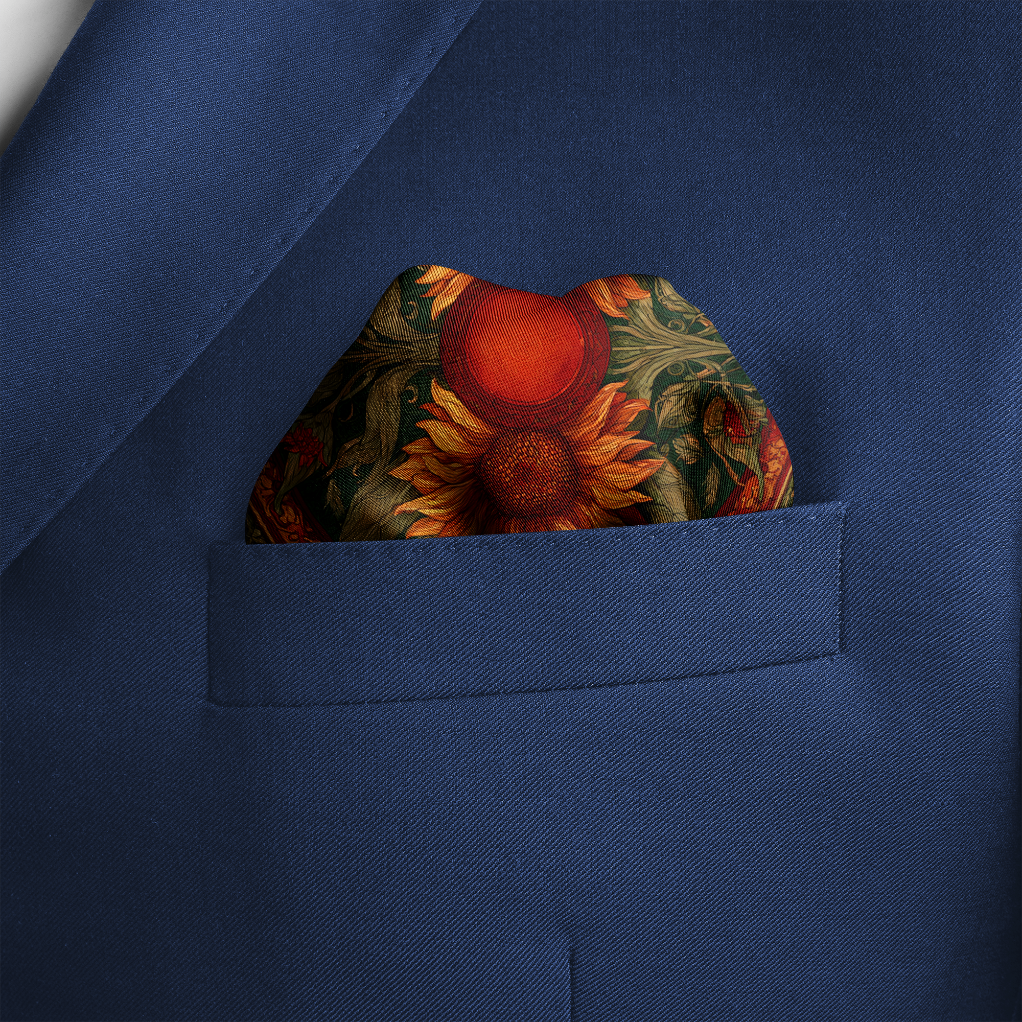 SOLARIS SILK POCKET SQUARE SOLARIS SILK POCKET SQUARE