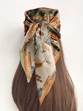 MUGHALIN SILK HEAD SCARF