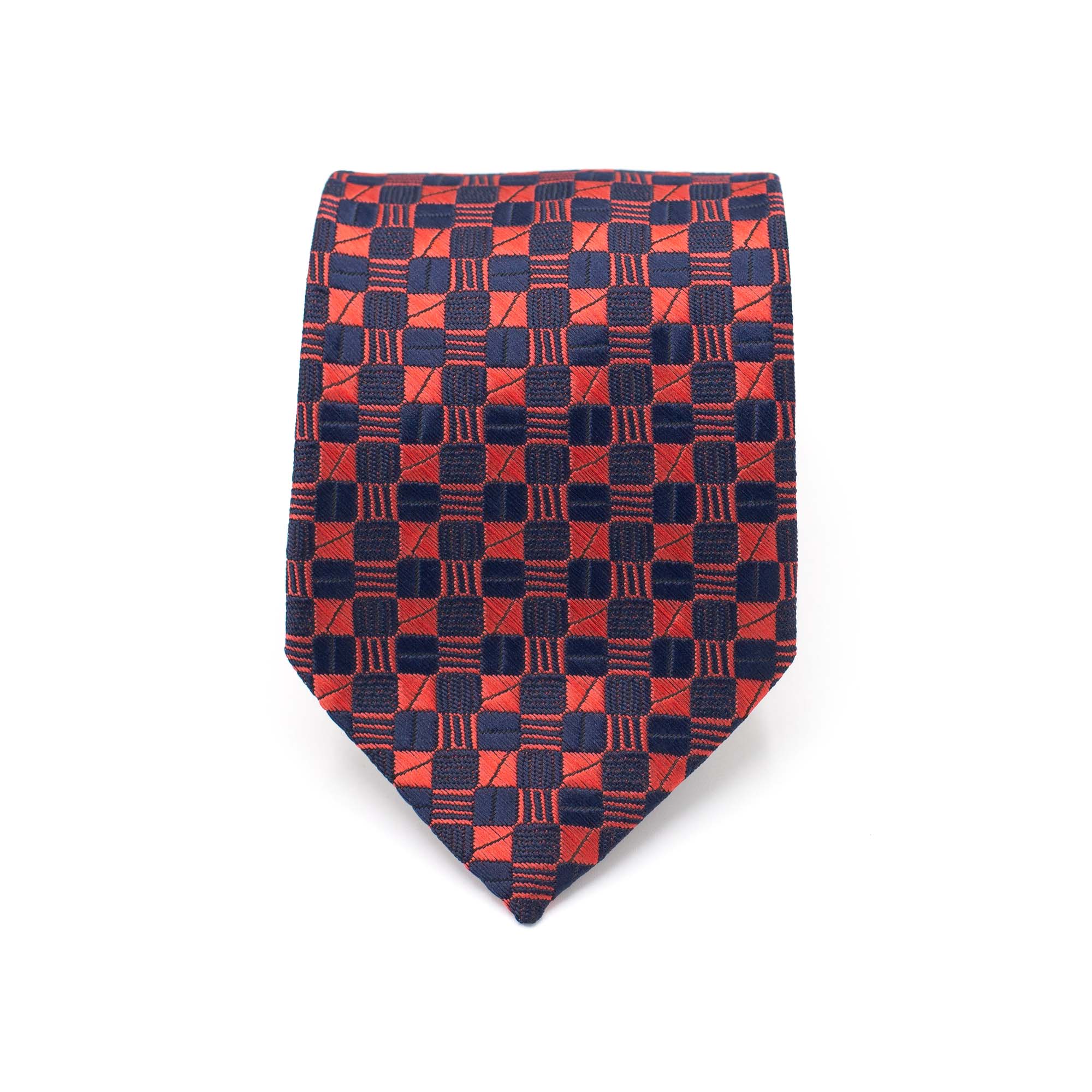 CRIMSON CHESS TIE AND POCKET SQUARE SET CRIMSON CHESS TIE AND POCKET SQUARE SET