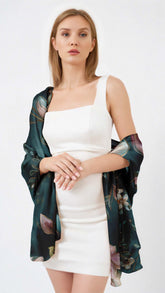 MAGNOLENE SILK LONG LADIES SCARF