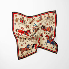 EQUESTRIAN PARADE SILK BANDANA