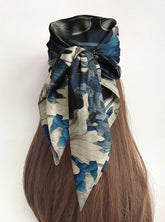 LOTURELLE SILK HEAD SCARF