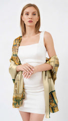 MUGHALIN SILK LONG LADIES SCARF