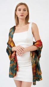 SUNNOVA SILK LONG LADIES SCARF