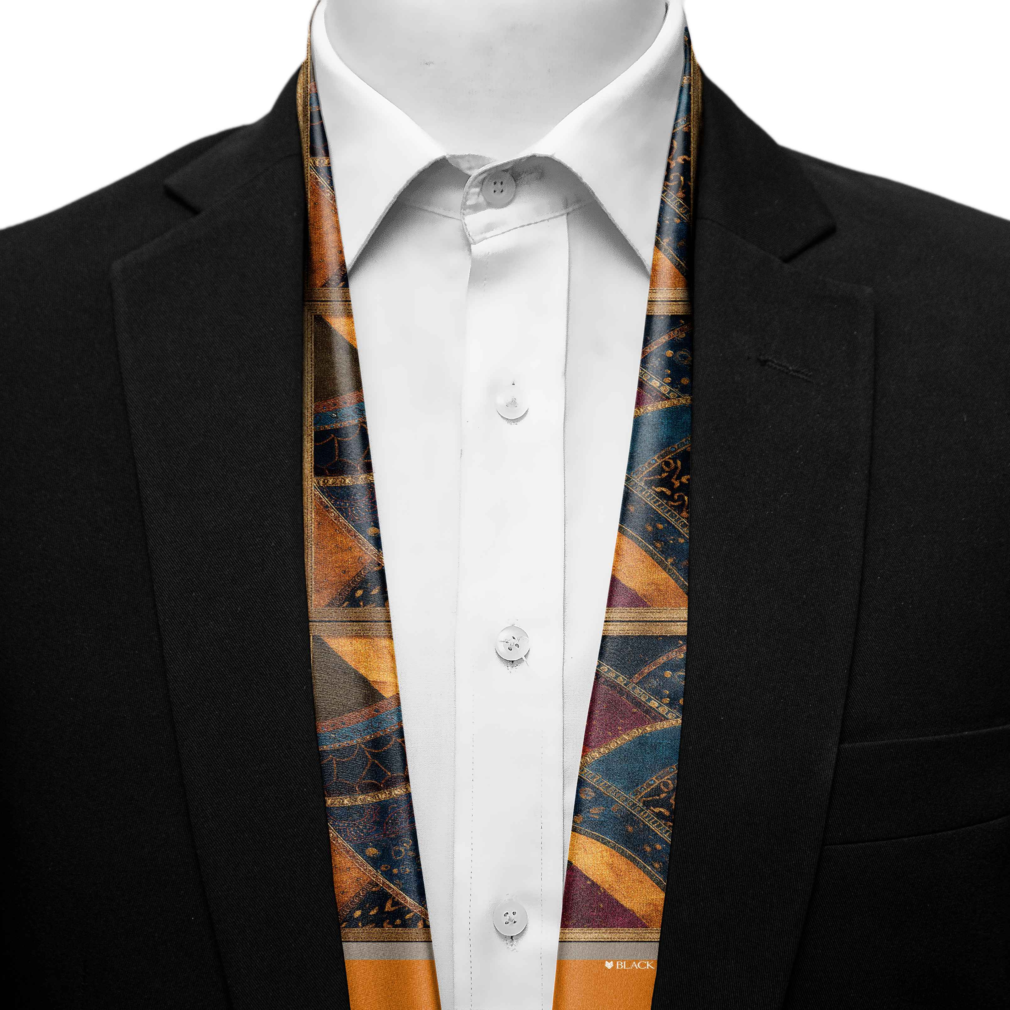 MOSAICO MEN SCARF - PREMIUM COLLECTION MOSAICO MEN SCARF - PREMIUM COLLECTION