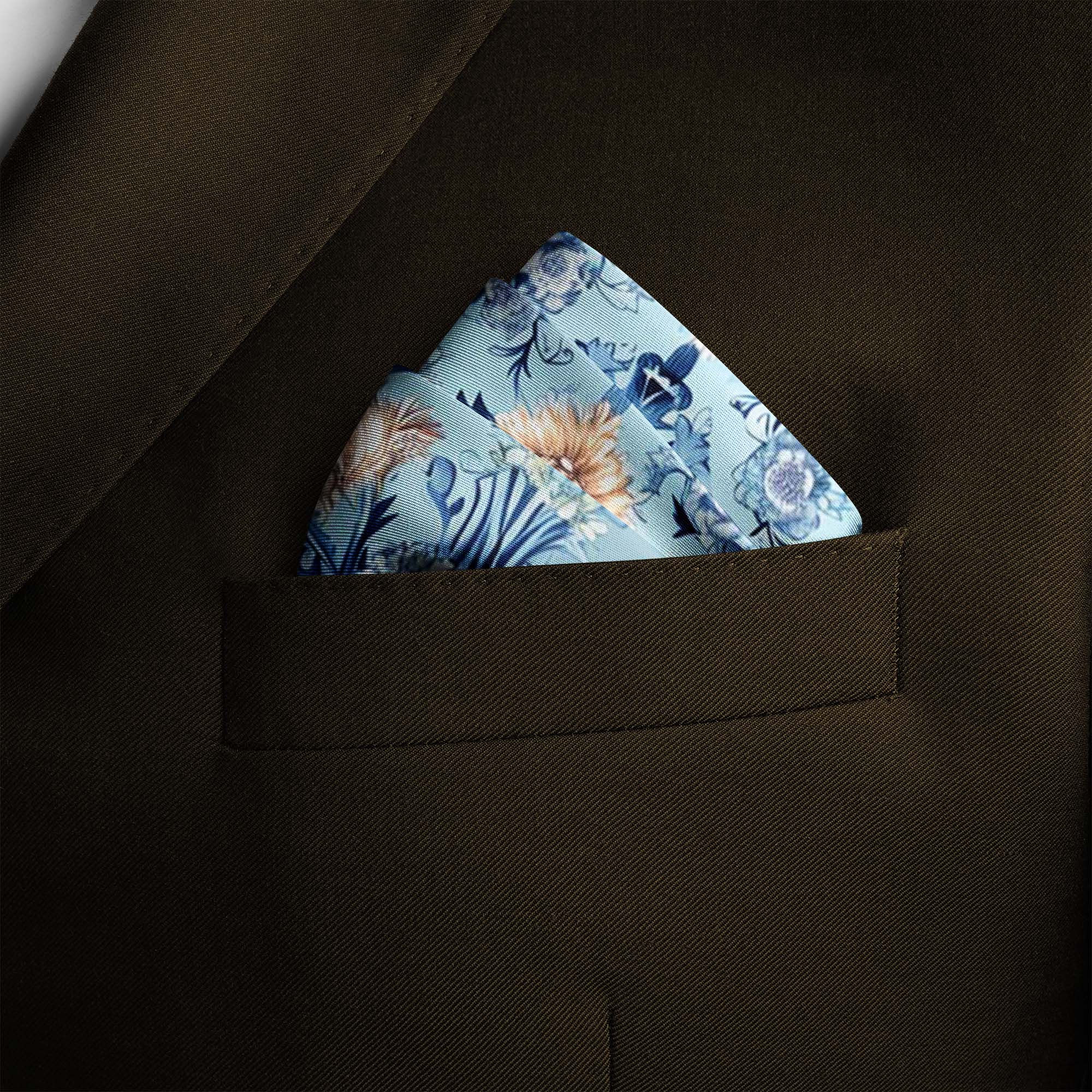 ISFAHAN MOSQUE SILK POCKET SQUARE ISFAHAN MOSQUE SILK POCKET SQUARE