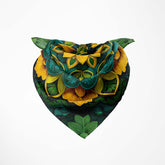 A VIBRANT MANDALA SILK BANDANA