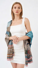 ELYSIAN SILK LONG LADIES SCARF