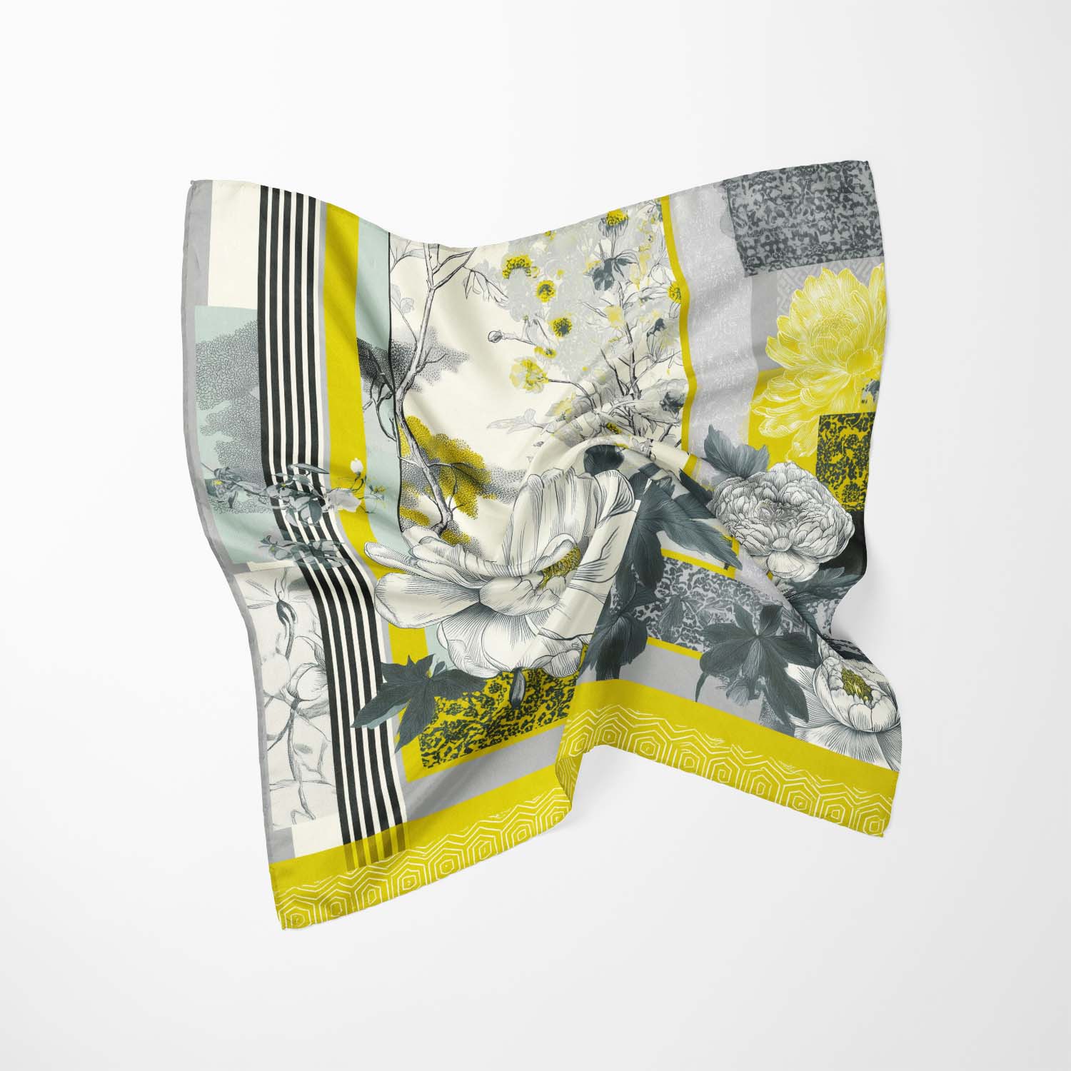 BLOOMVERSE SILK BANDANA BLOOMVERSE SILK BANDANA