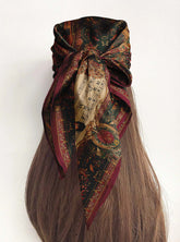 EQUESTRA SILK HEAD SCARF