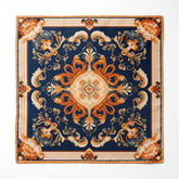 LUXURY VINTAGE SILK POCKET SQUARE