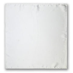 BRIGHT WHITE SILK ASCOT – PREMIUM COLLECTION