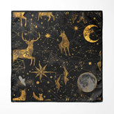 DEER SUN SILK POCKET SQUARE