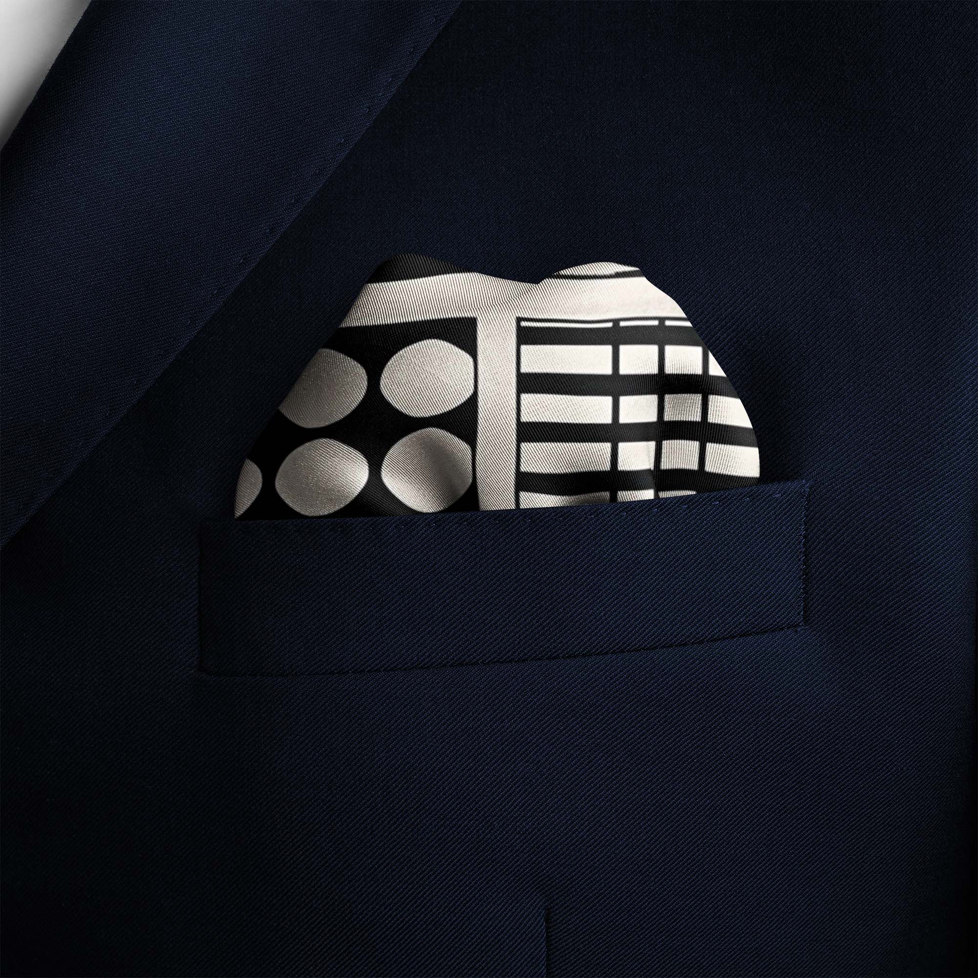 BREON O'CASEY SILK POCKET SQUARE BREON O'CASEY SILK POCKET SQUARE