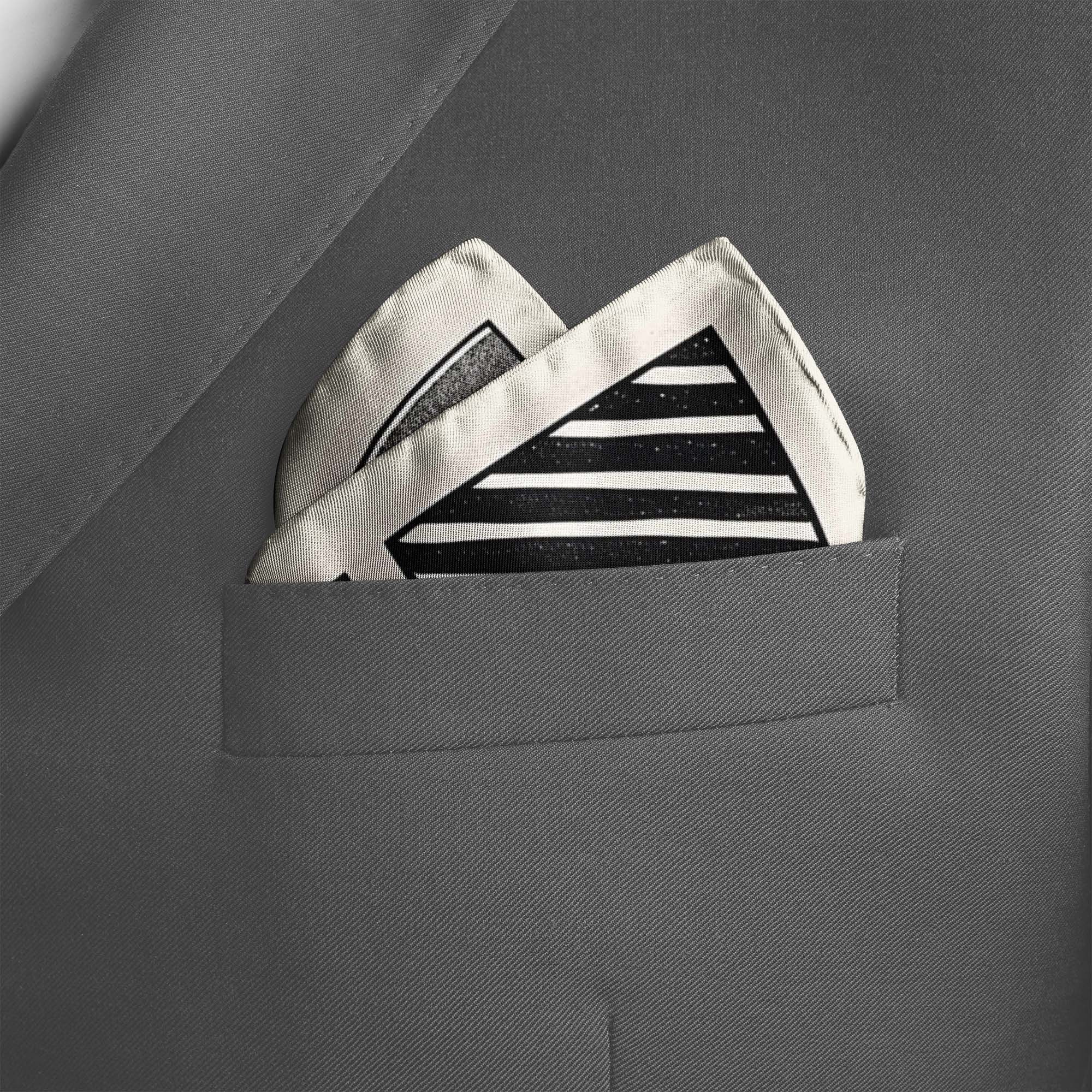 BREON O'CASEY SILK POCKET SQUARE BREON O'CASEY SILK POCKET SQUARE