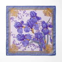 IRISHA SILK POCKET SQUARE