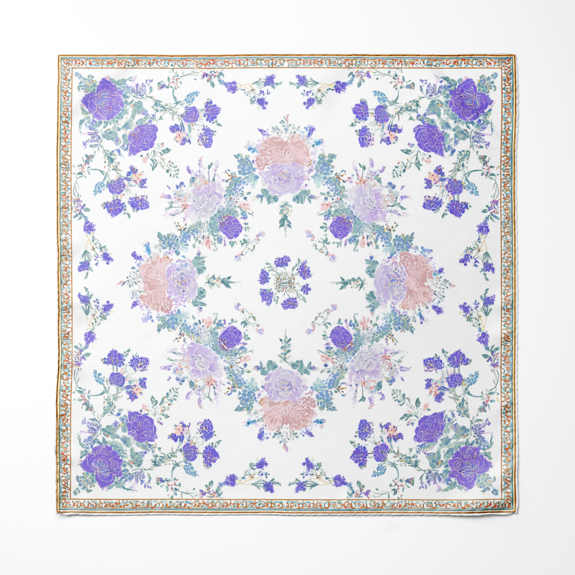 ROSAIRE SILK ASCOT AND POCKET SQUARE SET – PREMIUM COLLECTION ROSAIRE SILK ASCOT AND POCKET SQUARE SET – PREMIUM COLLECTION