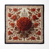 AMARANTH SILK ASCOT - PREMIUM COLLECTION