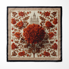 AMARANTH SILK  ASCOT - PREMIUM COLLECTION