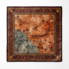 CARAVANA MEN SCARF AND POCKET SQUARE SET – PREMIUM COLLECTION