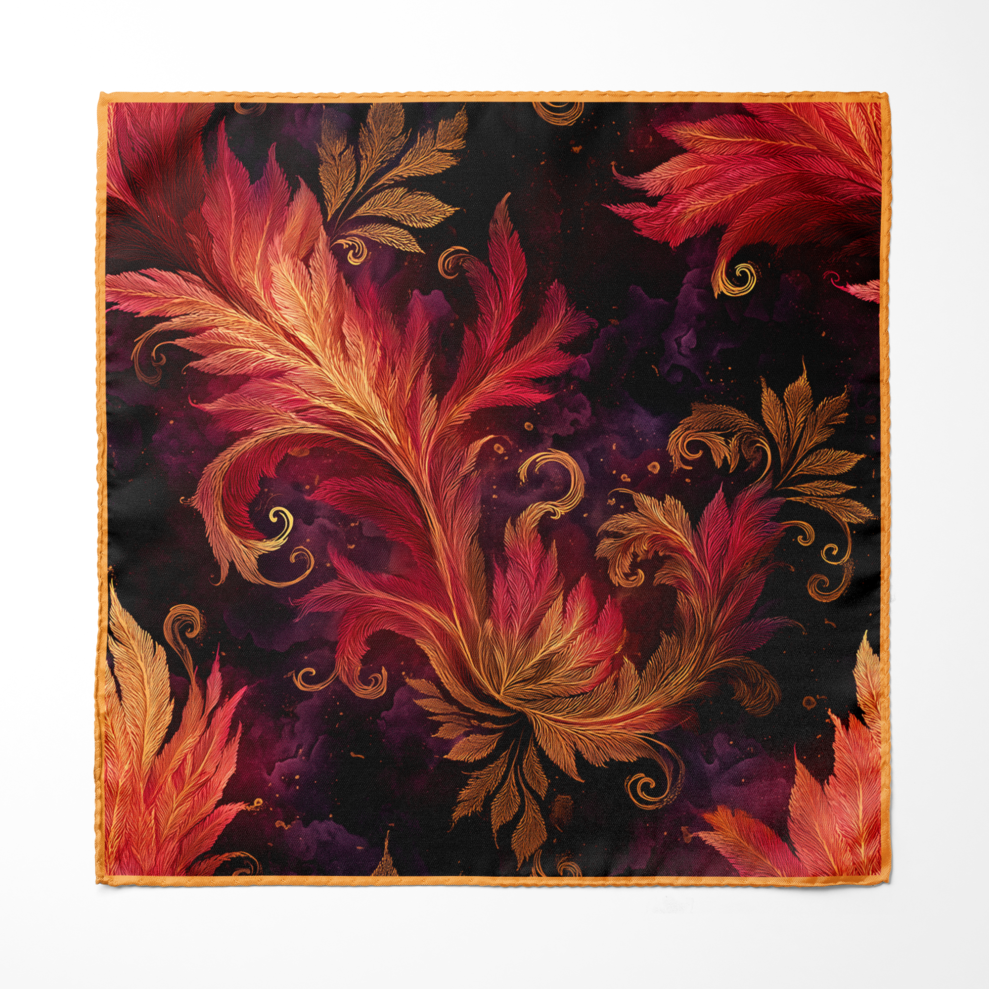 EMBER SILK ASCOT - PREMIUM COLLECTION EMBER SILK ASCOT - PREMIUM COLLECTION