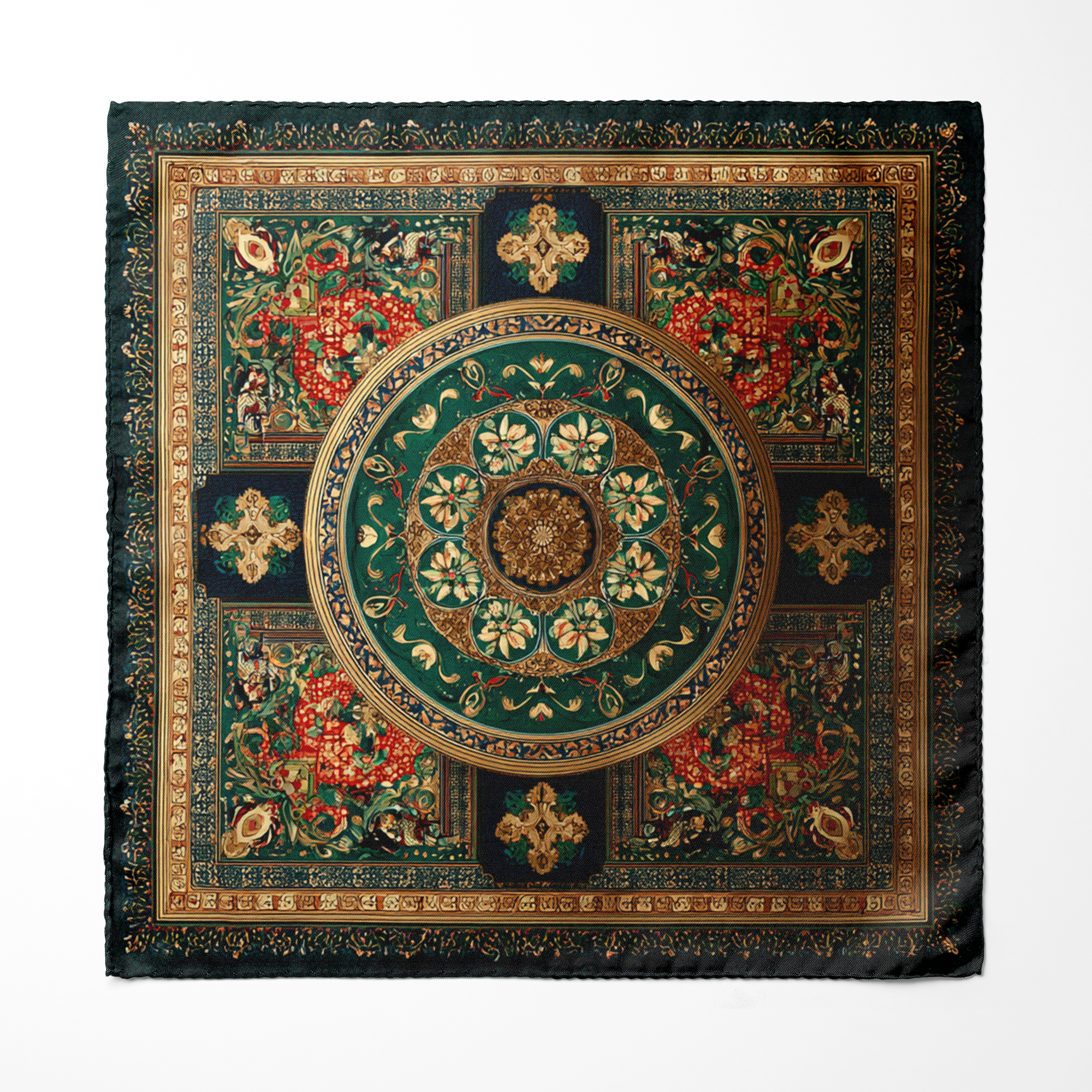 BABYLON SILK ASCOT - PREMIUM COLLECTION BABYLON SILK ASCOT - PREMIUM COLLECTION