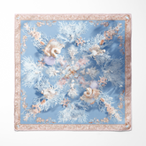 CORALIA SILK POCKET SQUARE