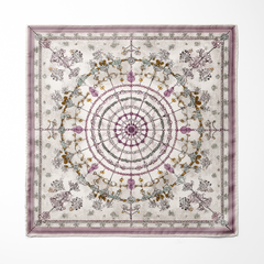 ARAQEL SILK ASCOT AND POCKET SQUARE SET – PREMIUM COLLECTION