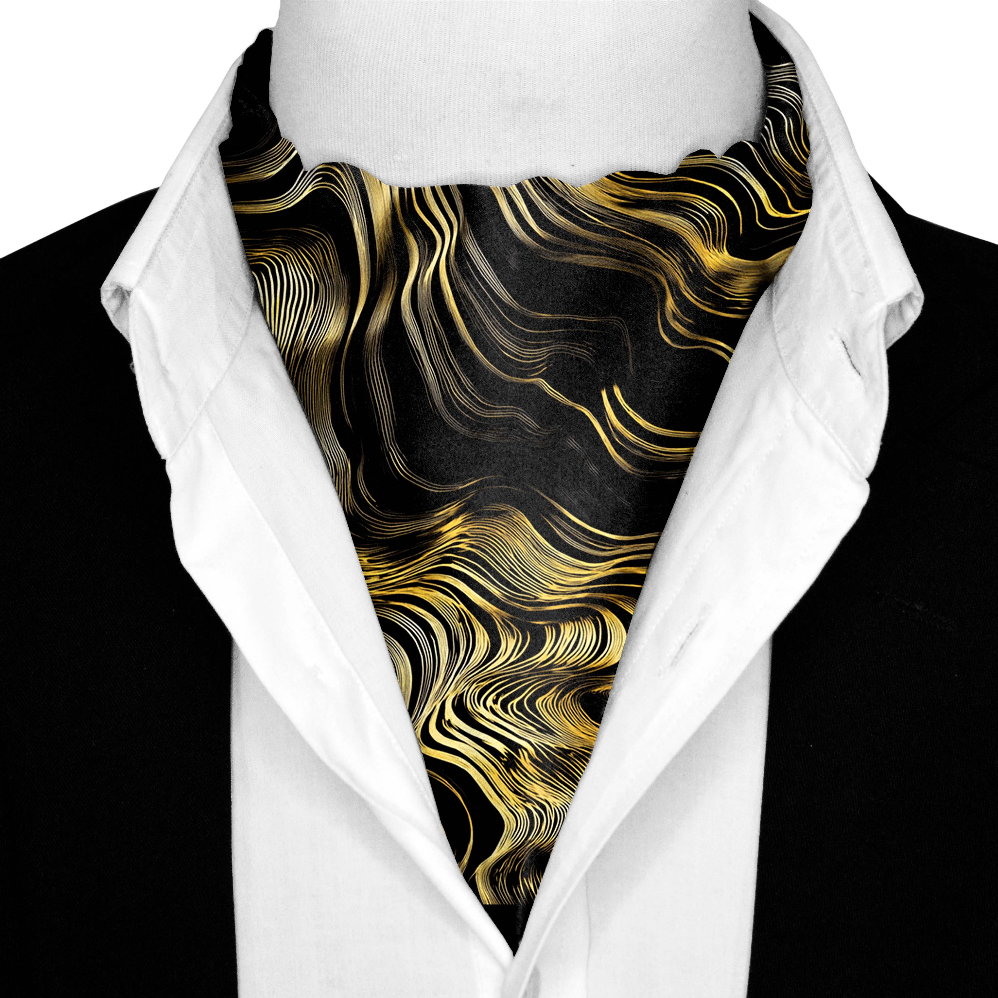 LUXORA SILK ASCOT AND POCKET SQUARE SET – PREMIUM COLLECTION LUXORA SILK ASCOT AND POCKET SQUARE SET – PREMIUM COLLECTION